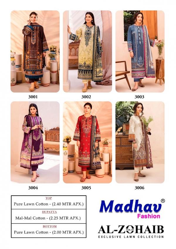 Madhav Alzohaib Vol-3 – Dress Material